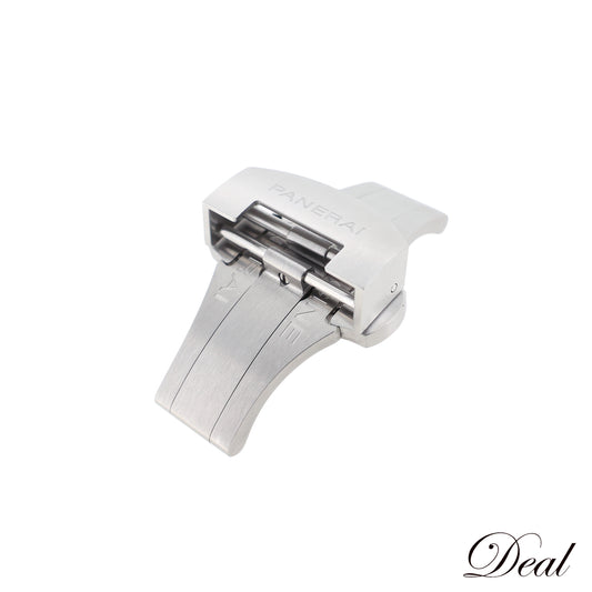 美品 PANERAI パネライ 純正 Dバックル 22mm シルバー 時計バックル