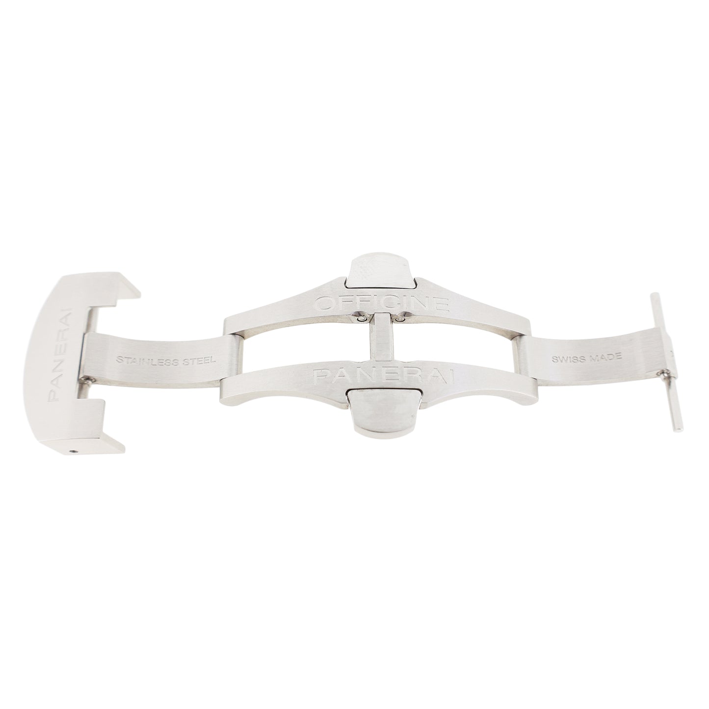 美品 PANERAI パネライ 純正 Dバックル 22mm シルバー 時計バックル