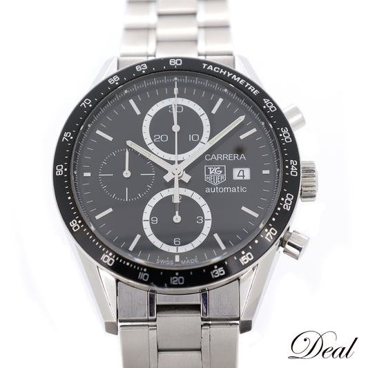TAG HEUER タグホイヤー カレラ タキメーター クロノグラフ CV2010.BA0794 メンズ 腕時計