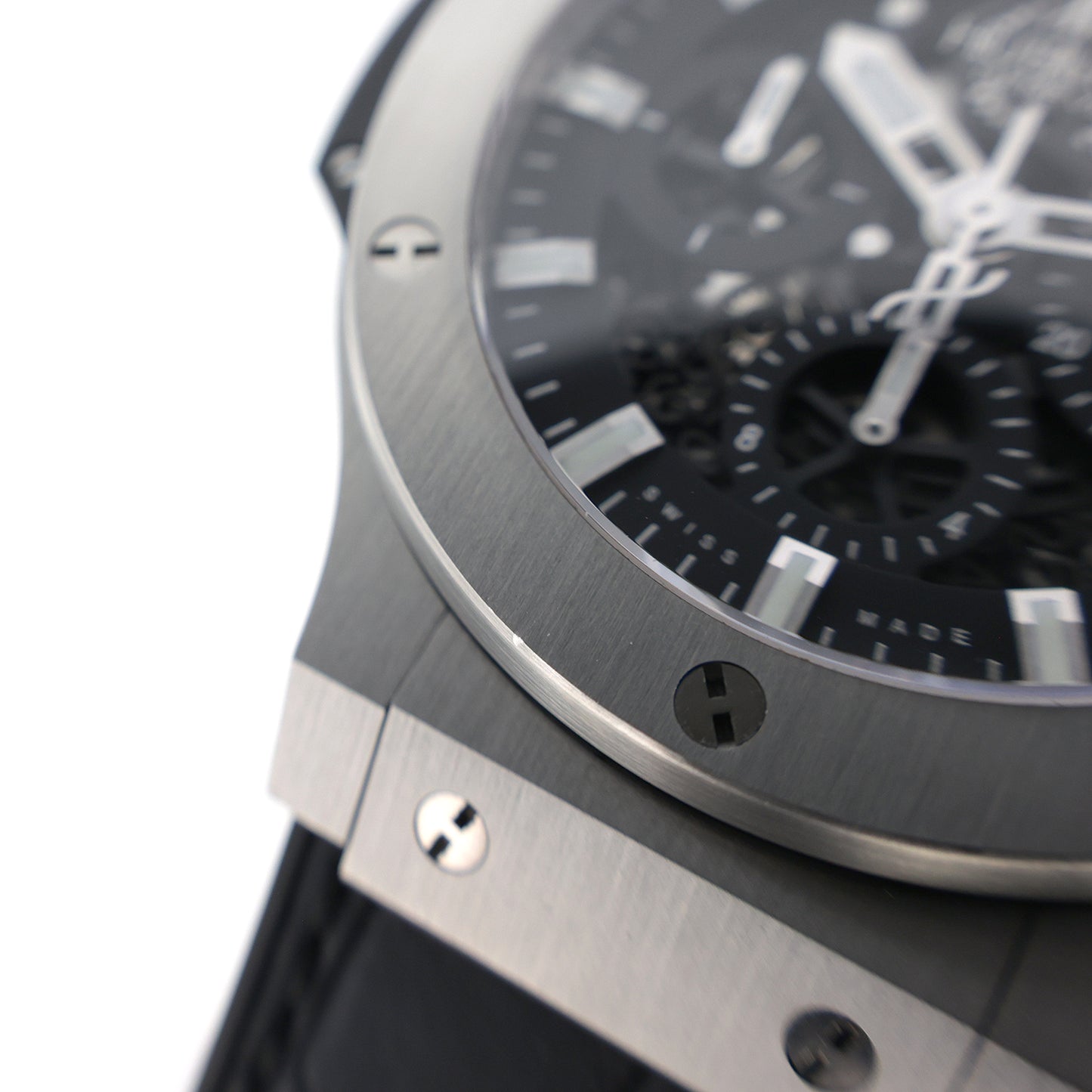 HUBLOT ウブロ ビッグバン アエロバン クロノグラフ スチール 311.SX.1770.GR メンズ 腕時計