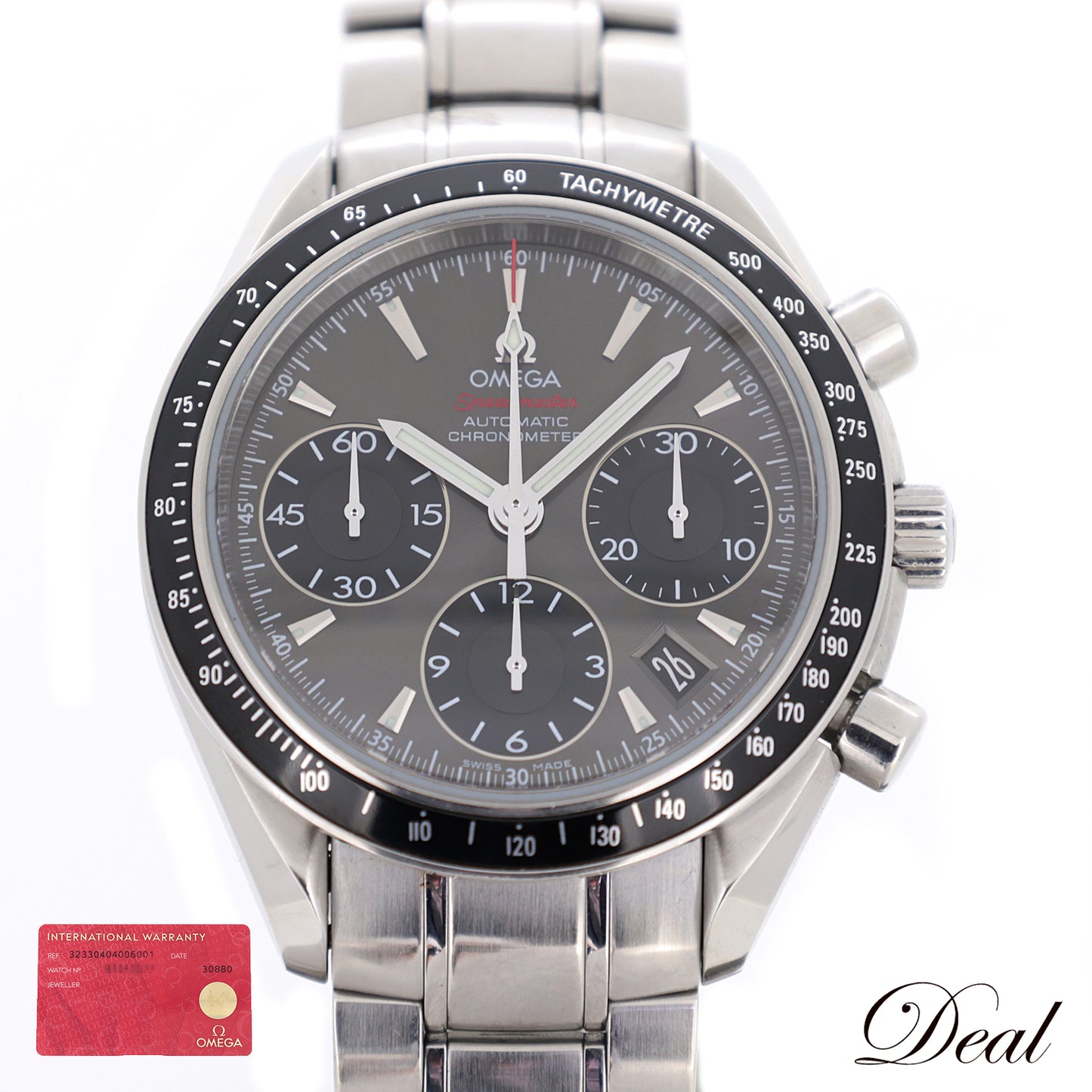 OMEGA オメガ スピードマスター デイト 323.30.40.40.06.001 メンズ 腕時計