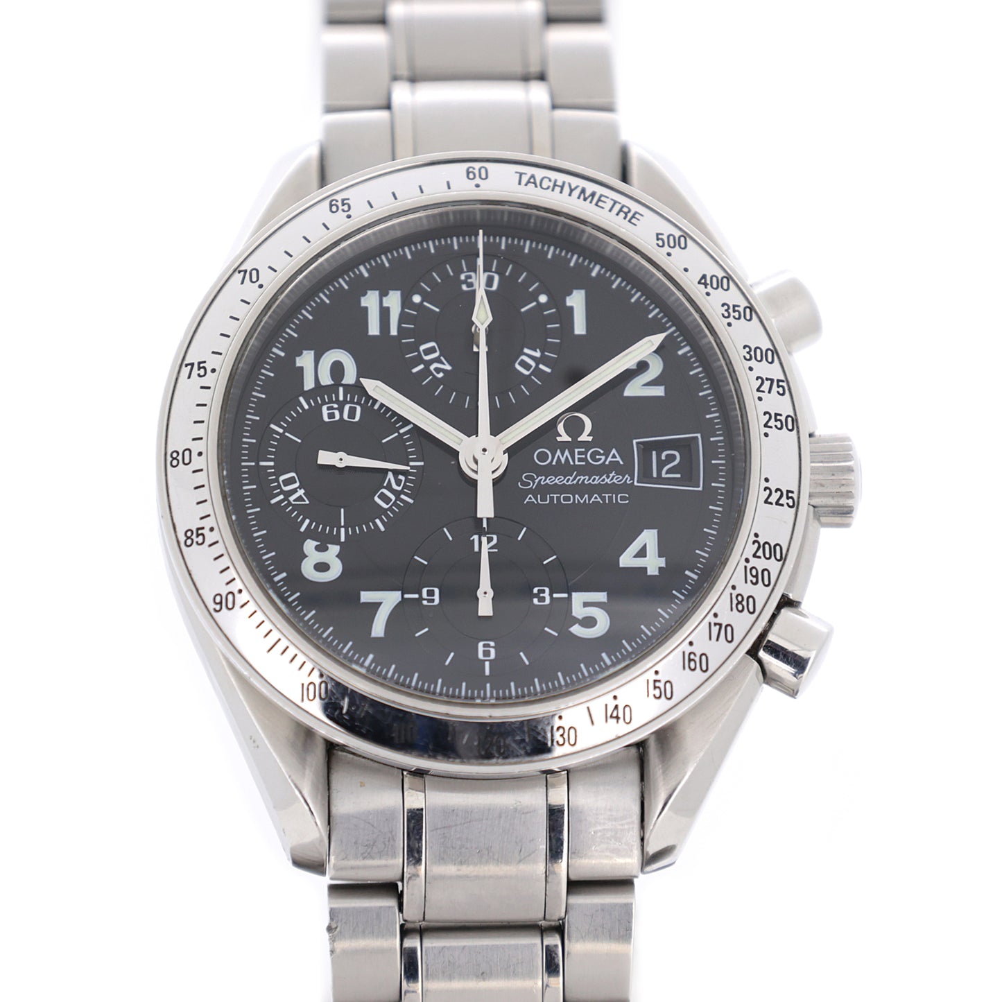 日本限定 OMEGA オメガ スピードマスター デイト 3513.52 メンズ 腕時計