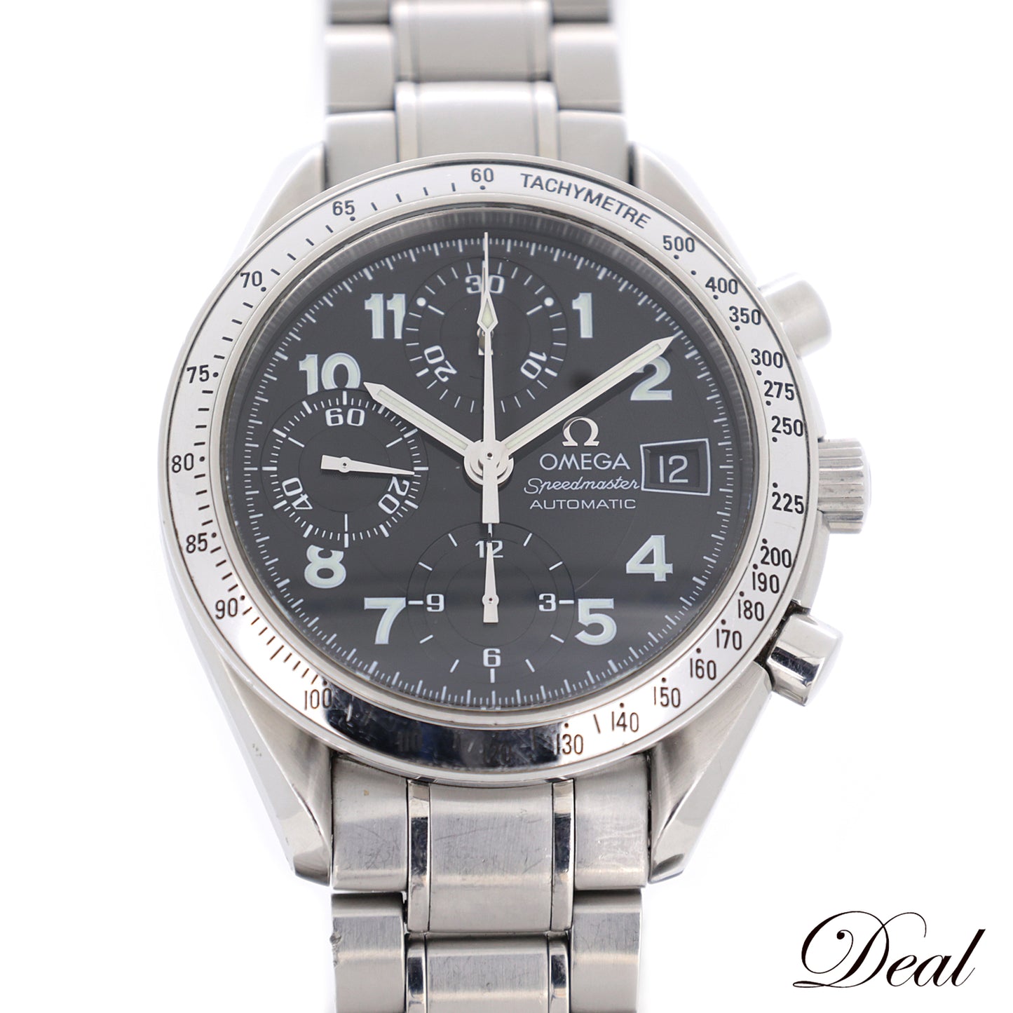 日本限定 OMEGA オメガ スピードマスター デイト 3513.52 メンズ 腕時計