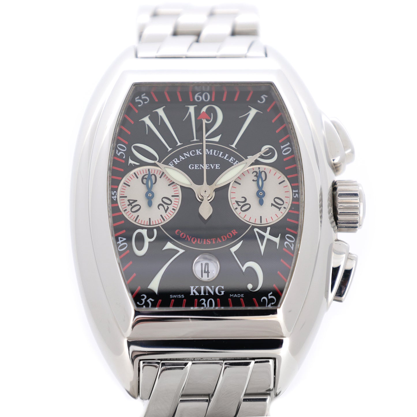 FRANCK MULLER フランクミュラー コンキスタドール クロノ キング 8005CCKING メンズ 腕時計