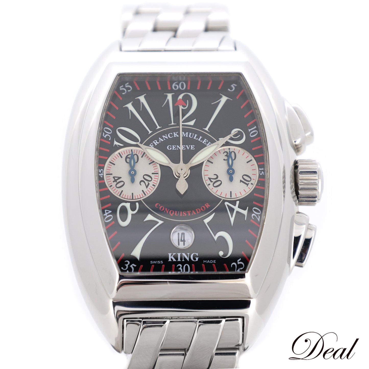 FRANCK MULLER フランクミュラー コンキスタドール クロノ キング 8005CCKING メンズ 腕時計