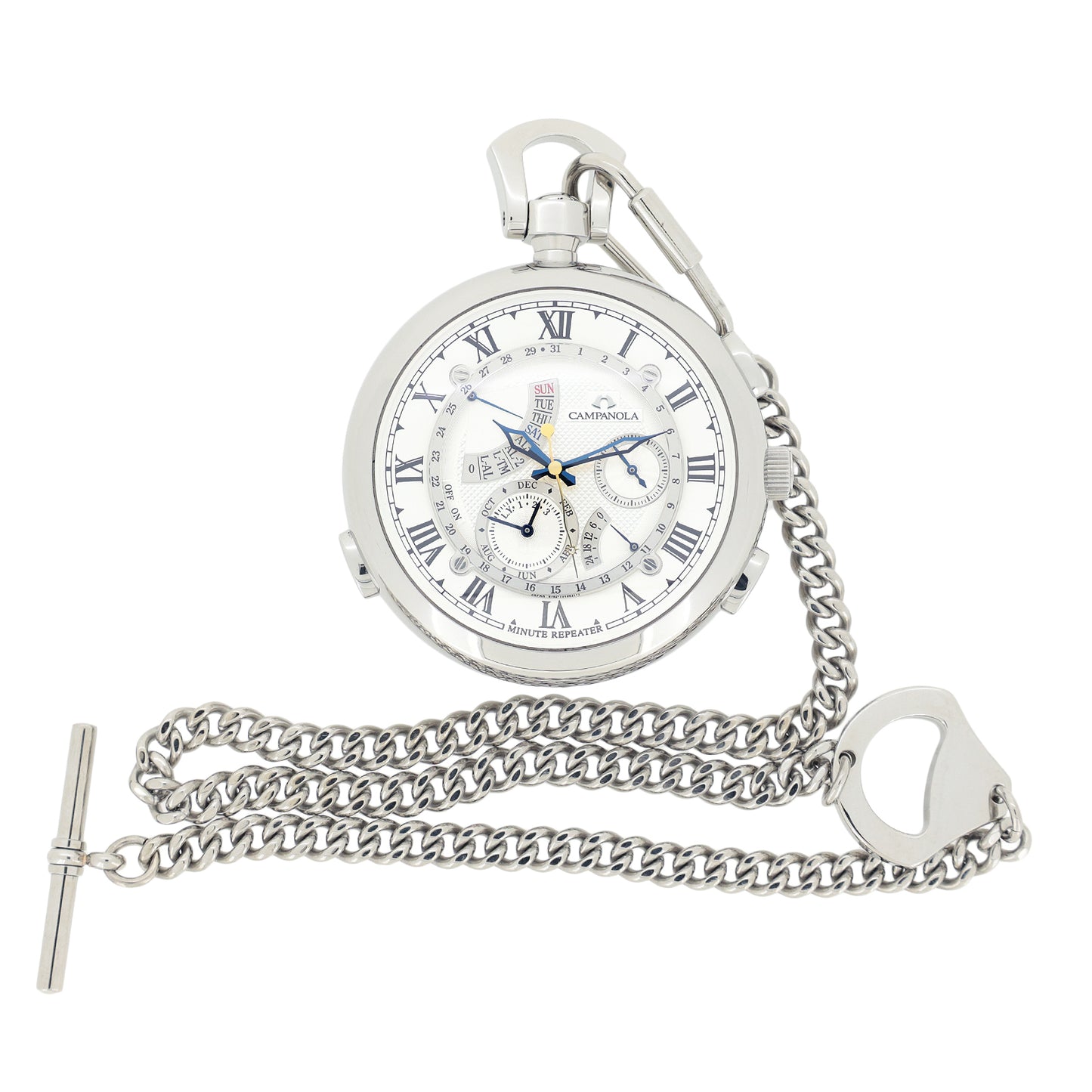 CITIZEN シチズン カンパノラ302 ポケットウォッチ CTR57-1181 パーペチュアルカレンダー メンズ 懐中時計