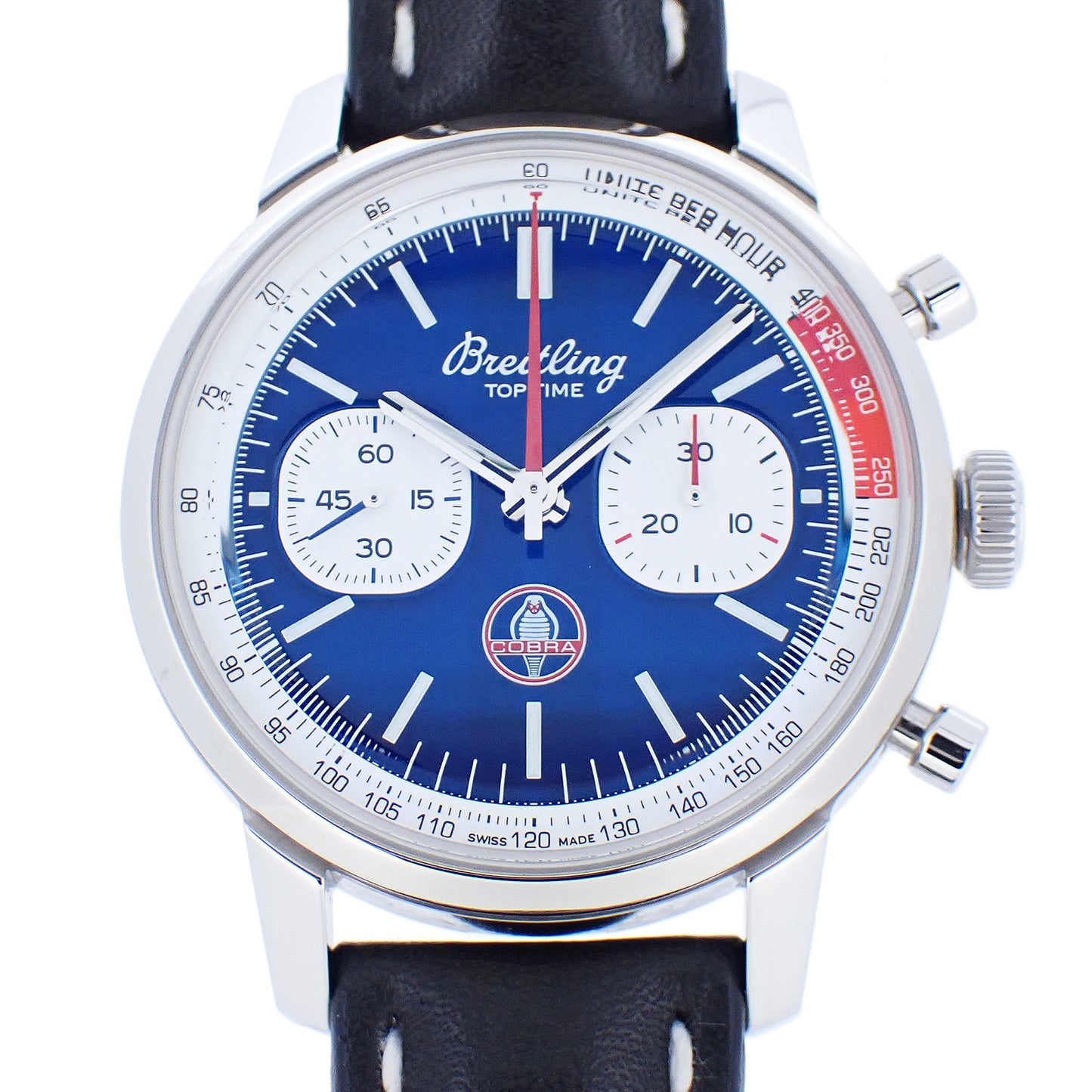 美品 BREITLING ブライトリング トップタイム シェルビーコブラ AB0176 メンズ 腕時計