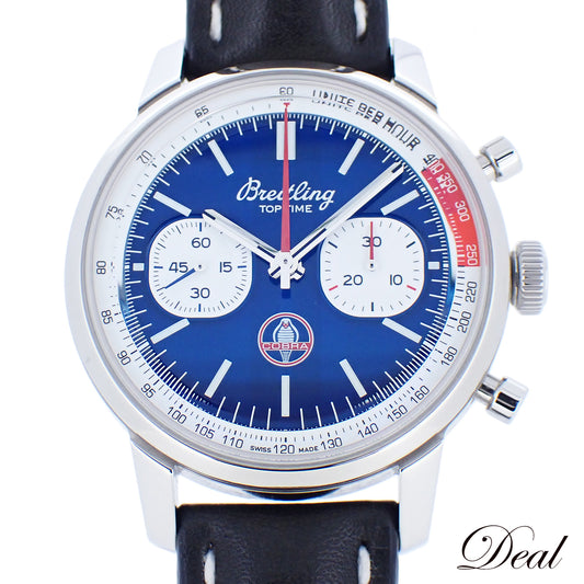 美品 BREITLING ブライトリング トップタイム シェルビーコブラ AB0176 メンズ 腕時計