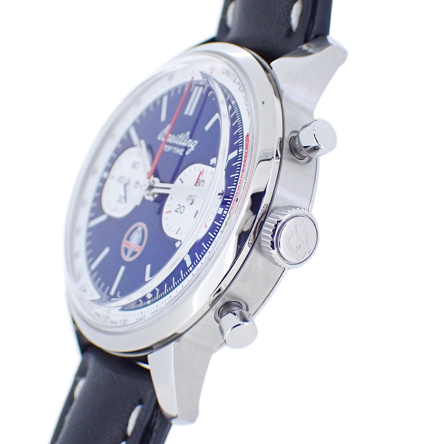 美品 BREITLING ブライトリング トップタイム シェルビーコブラ AB0176 メンズ 腕時計