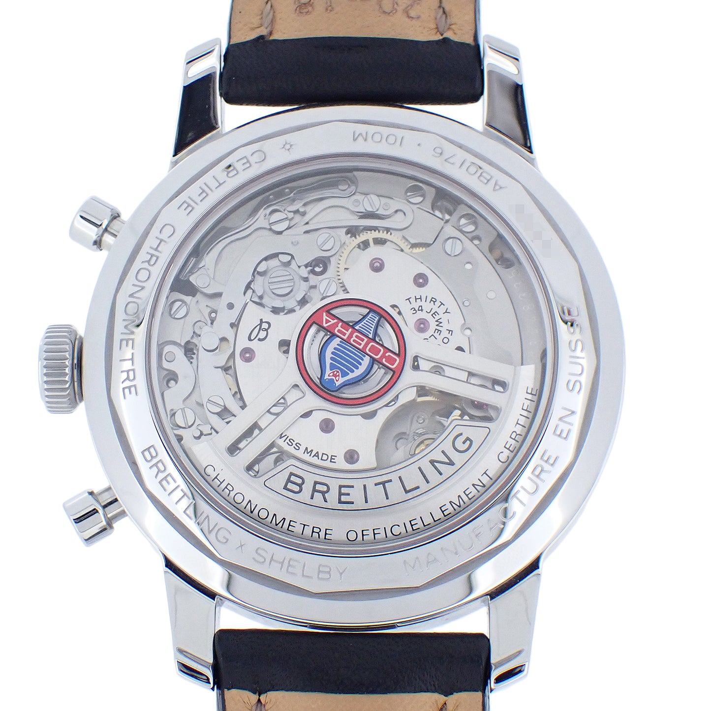 美品 BREITLING ブライトリング トップタイム シェルビーコブラ AB0176 メンズ 腕時計