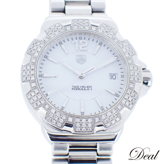 ベゼルダイヤ TAG HEUER タグホイヤー フォーミュラ1 WAH1218 ボーイズ ユニセックス レディース 腕時計