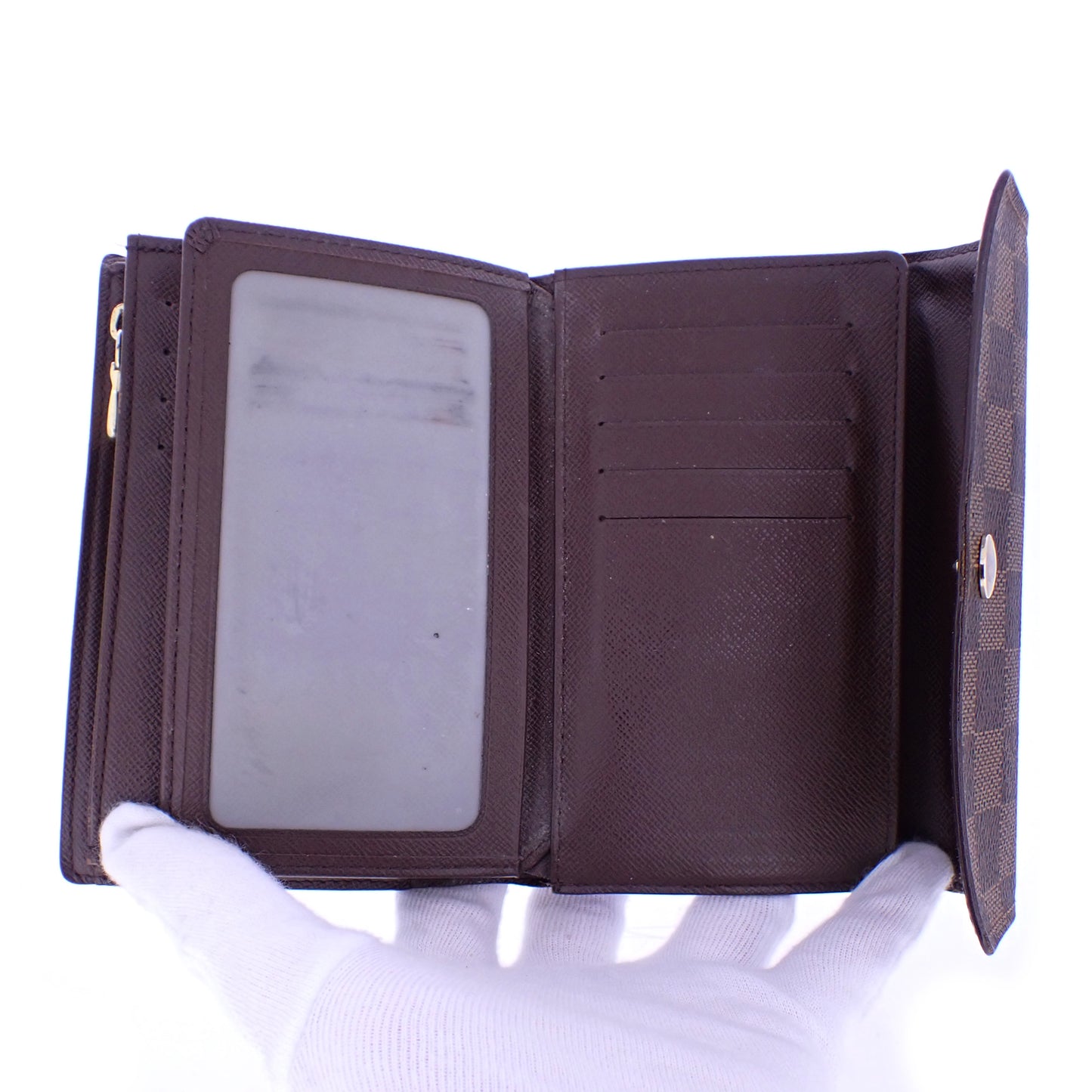 LOUIS VUITTON ルイ・ヴィトン モノグラム ポルトフォイユ アレクサンドラ M60047 ブラウン レディース 三つ折り財布
LV