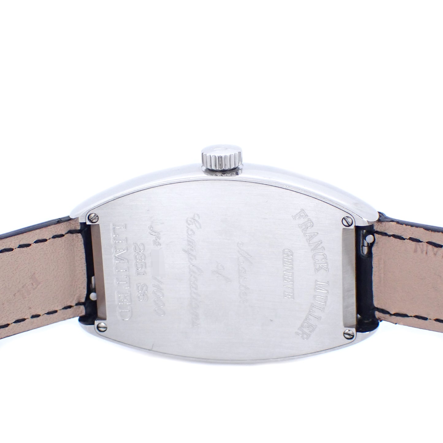 1000本限定 FRANCK MULLER フランクミュラー トノーカーベックス リミテッド2000 2851S6 メンズ 腕時計