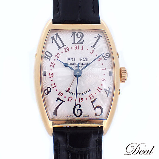 K18YG FRANCK MULLER フランクミュラー トノーカーベックス マスターカレンダー 2852MC メンズ 腕時計