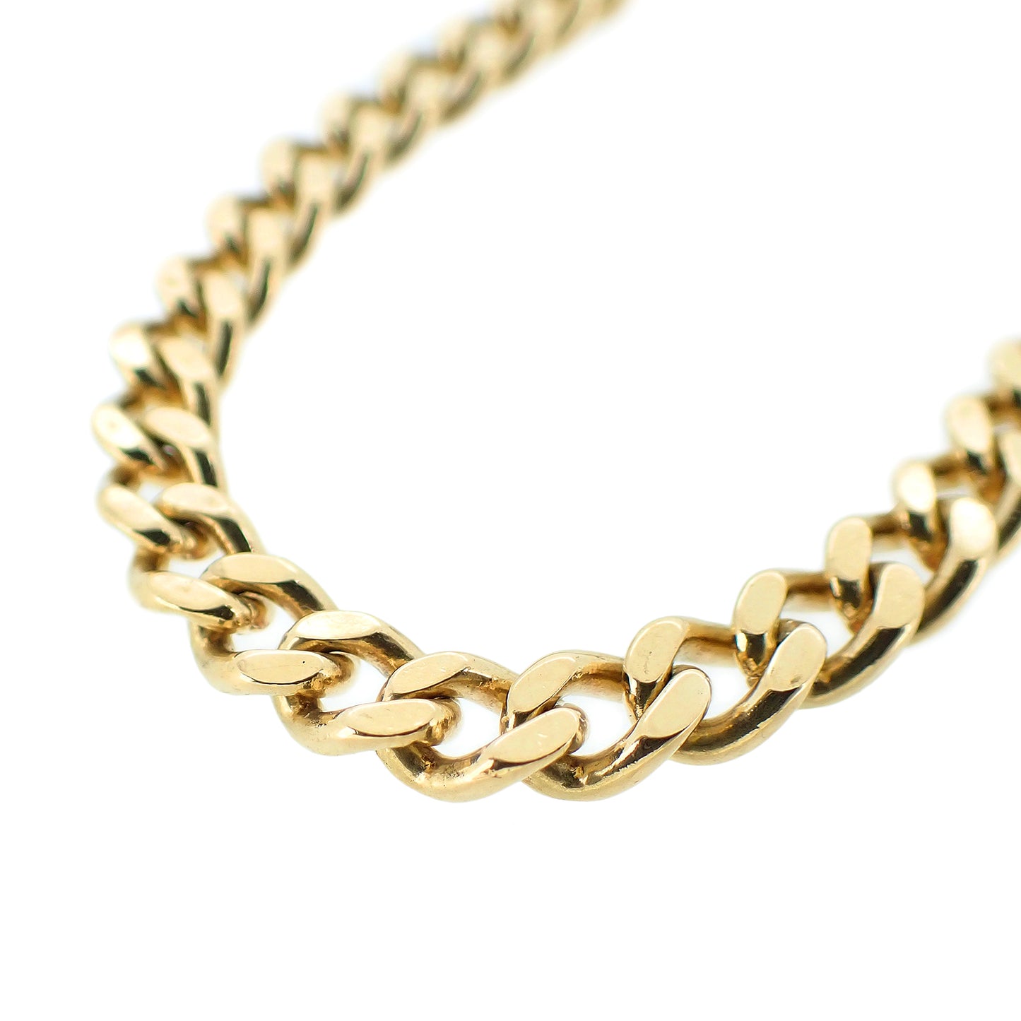 K18YG 喜平 二面 19.9g ゴールド メンズ ブレスレット