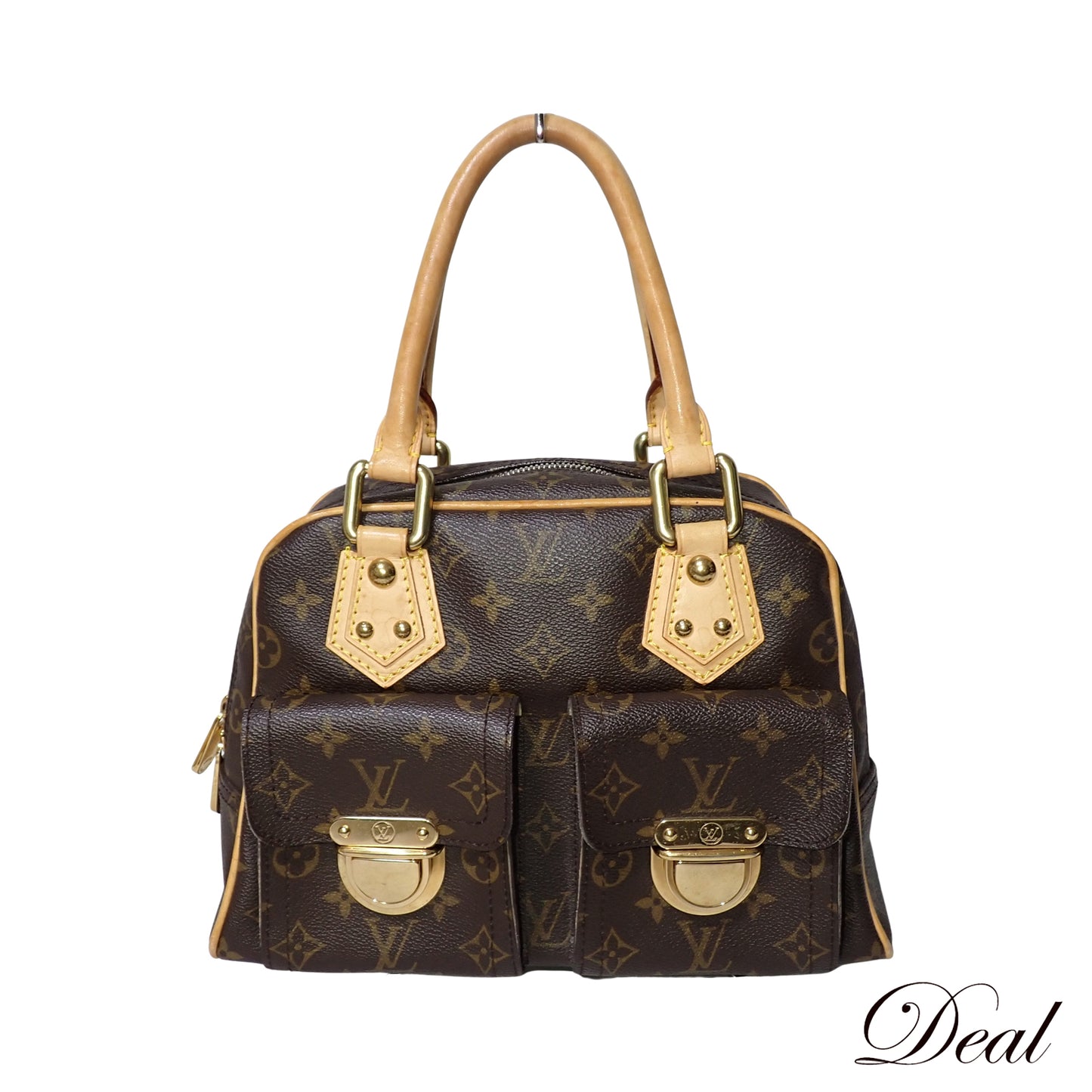 LOUIS VUITTON ルイ・ヴィトン マンハッタン PM M40026 モノグラム ブラウン レディース ハンドバッグ
LV