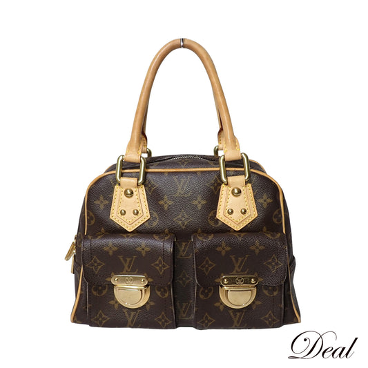 LOUIS VUITTON ルイ・ヴィトン マンハッタン PM M40026 モノグラム ブラウン レディース ハンドバッグ
LV