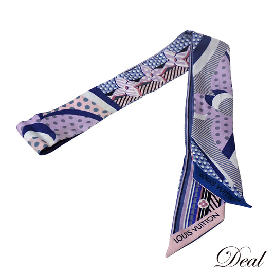 LOUIS VUITTON ルイ・ヴィトン バンドーBB ポップLV ブルーエ M73866 ブルー レディース スカーフ
LV