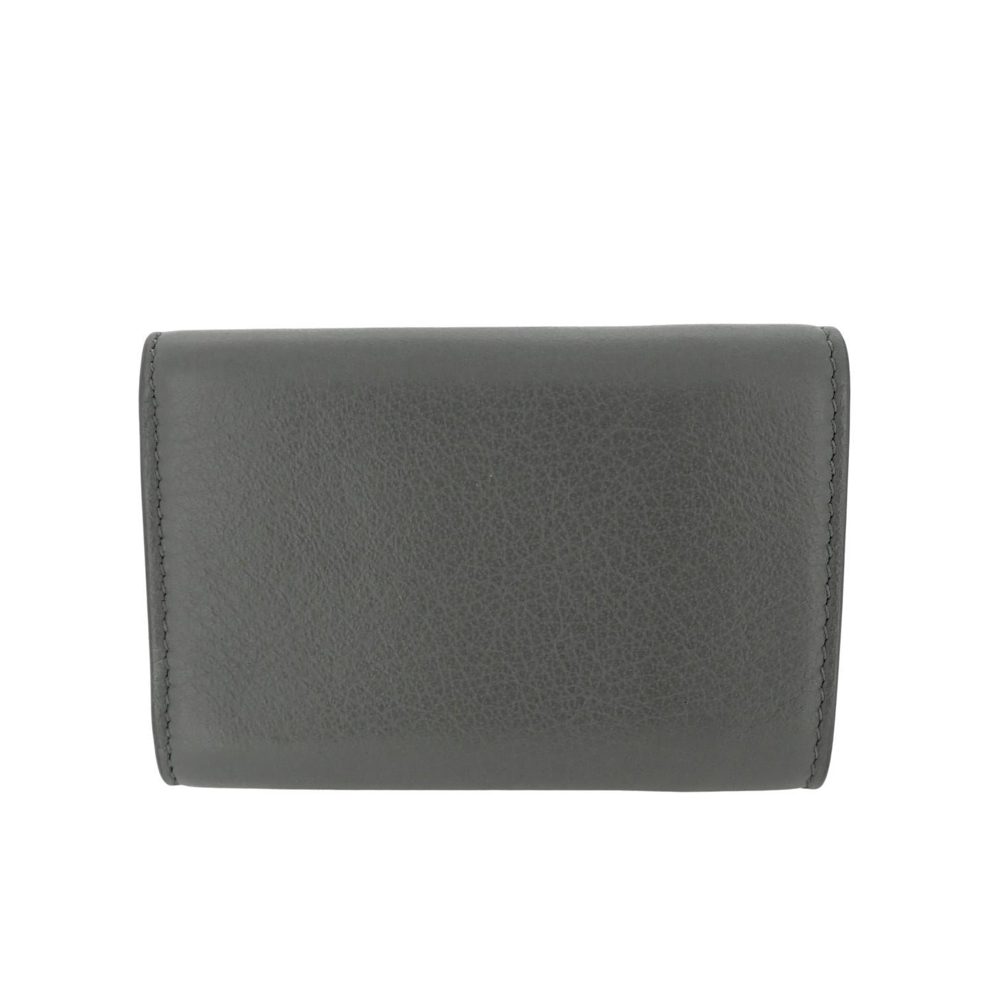 BALENCIAGA バレンシアガ ペーパー ミニウォレット 391446-DLQ0N-1215 グレー レディース 三つ折り財布