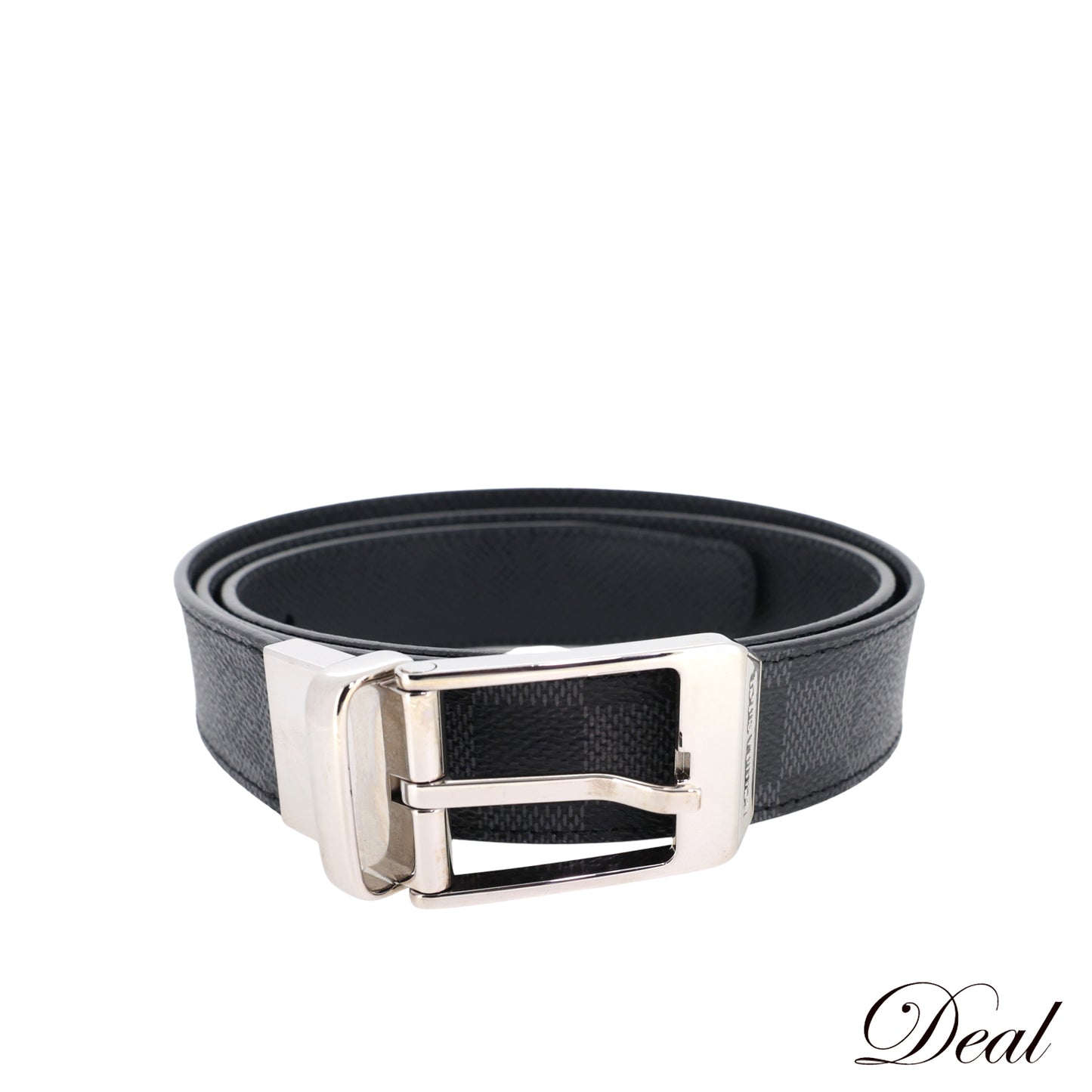 LOUIS VUITTON ルイ・ヴィトン サンチュール シアトル M6834 ダミエグラフィット 95/38 ブラック メンズ ベルト
LV