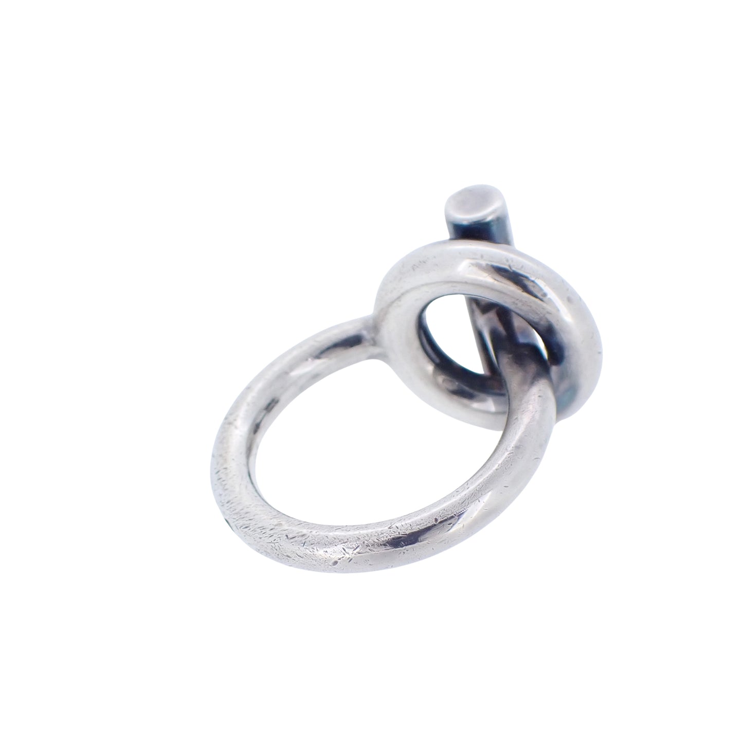 HERMES エルメス エシャペ MM Sv925 H103658B 約10.5号 #51 レディース リング 指輪