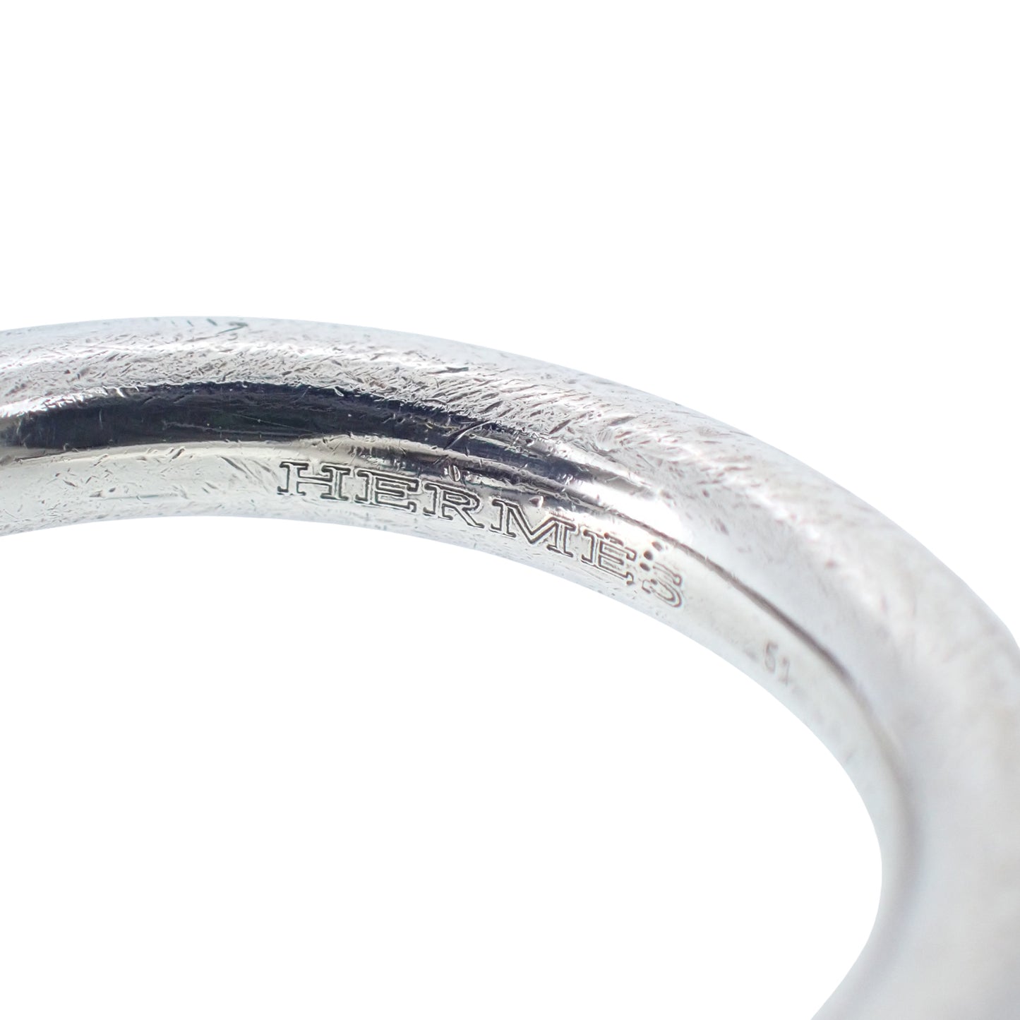 HERMES エルメス エシャペ MM Sv925 H103658B 約10.5号 #51 レディース リング 指輪