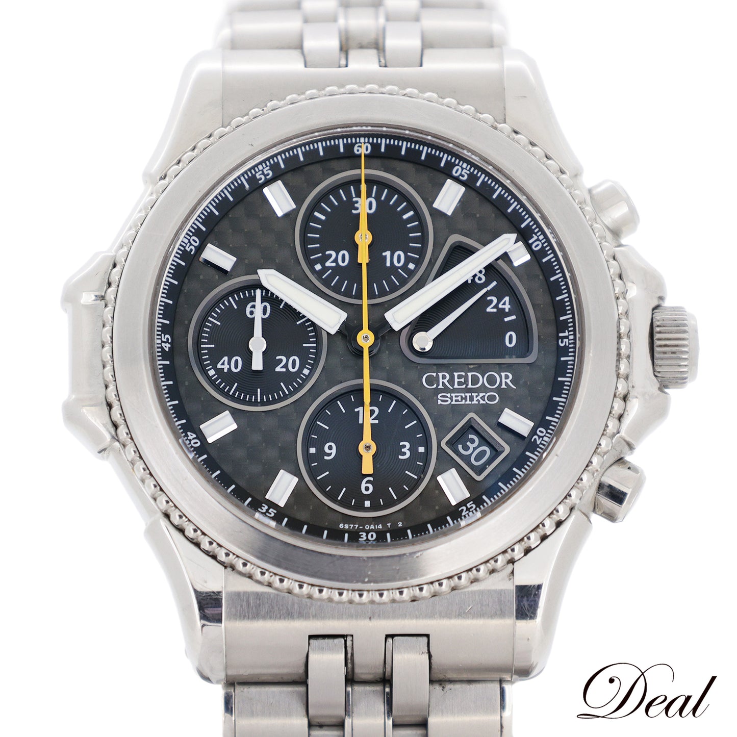 2000年記念 2000本限定 SEIKO セイコー クレドール パシフィーク クロノ GCBK997 6S77-0A10 メンズ 腕時計