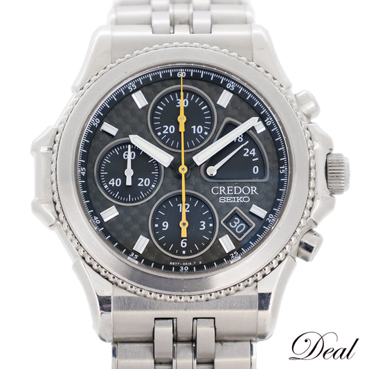 2000年記念 2000本限定 SEIKO セイコー クレドール パシフィーク クロノ GCBK997 6S77-0A10 メンズ 腕時計