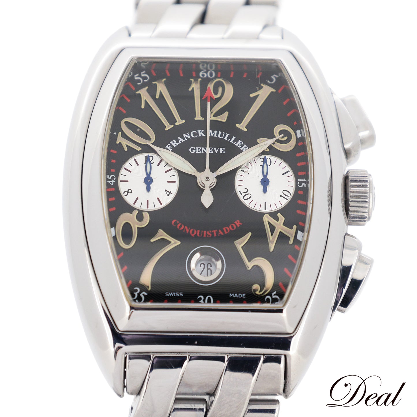 FRANCK MULLER フランクミュラー コンキスタドール クロノ 8002CC メンズ 腕時計