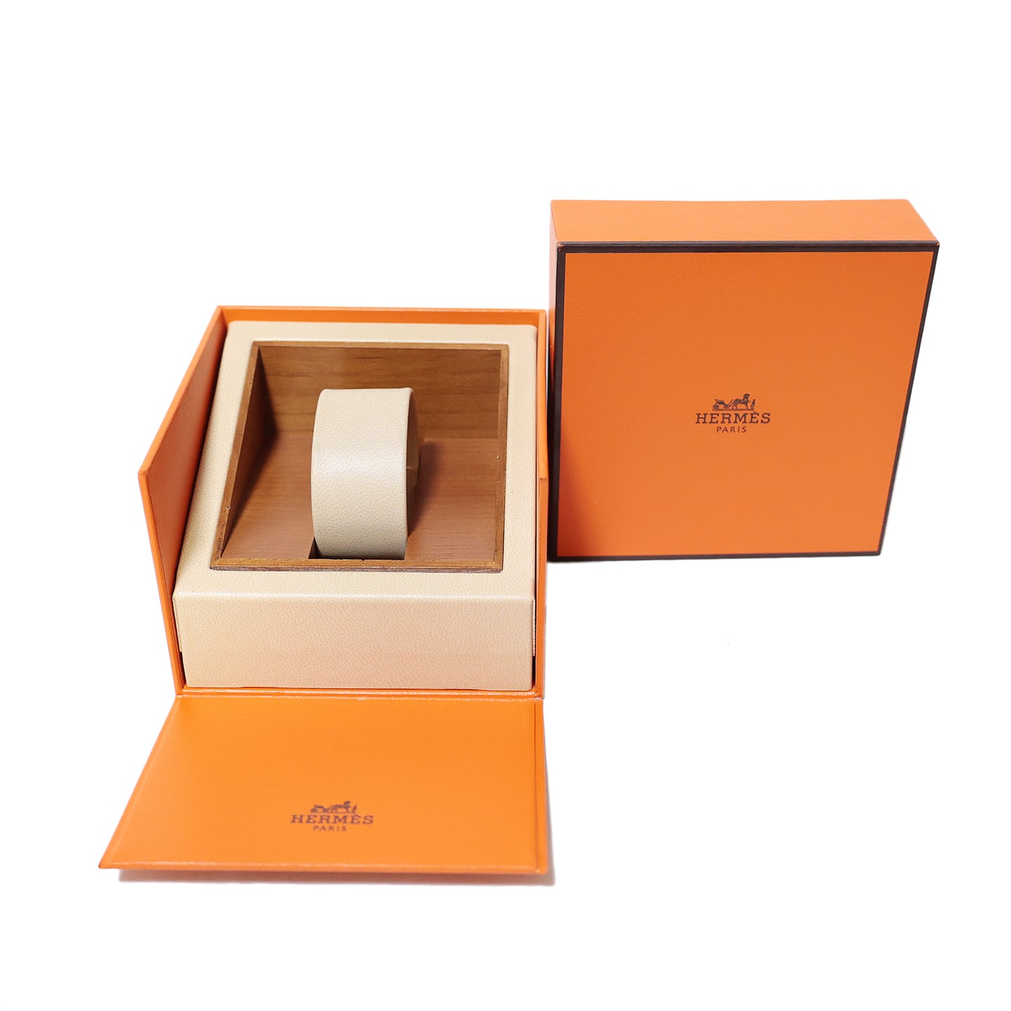 HERMES エルメス ロケ バングル ウォッチ L01.201 七宝焼き レディース 腕時計