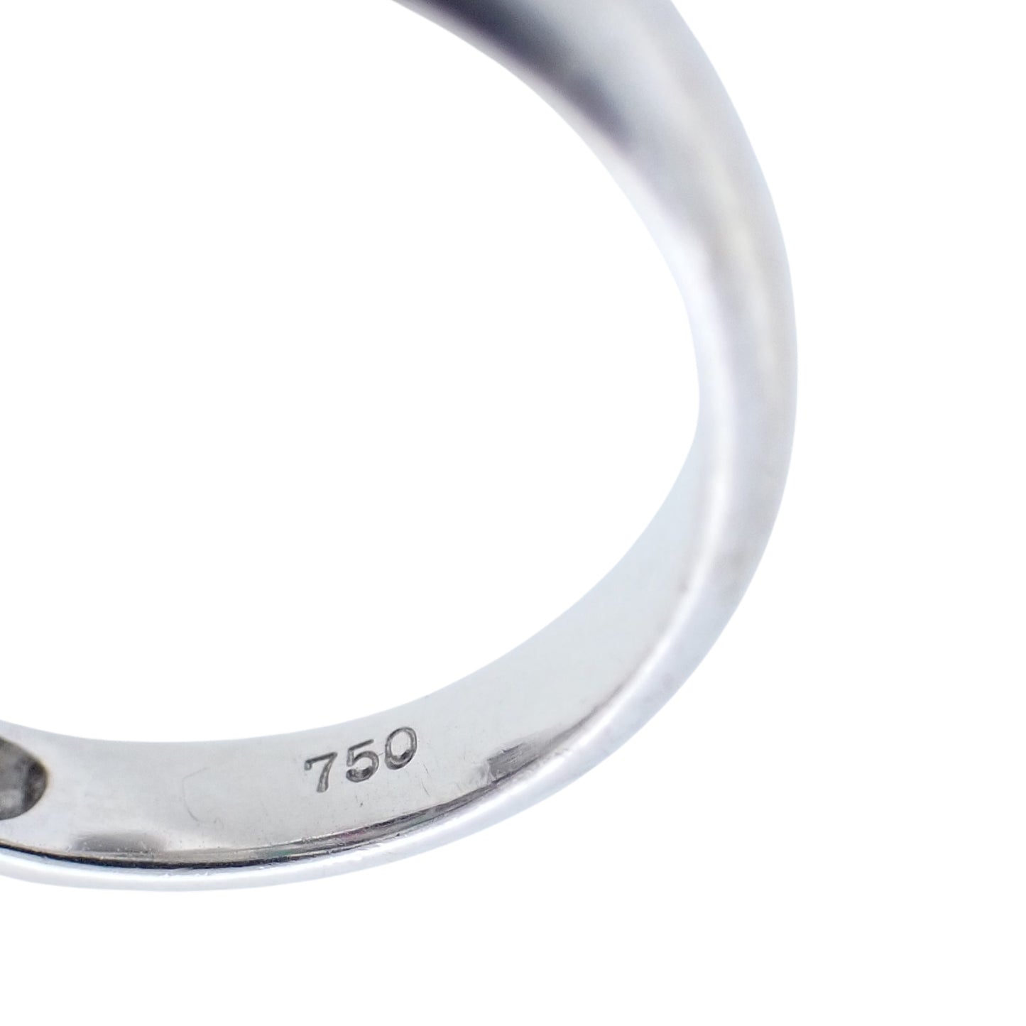 K18WG パンサー モチーフ ダイヤ ルビー サファイア エメラルド 12号 シルバー レディース リング 指輪