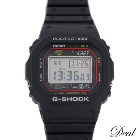 美品 CASIO カシオ Gショック DW-5000R-IAJF 初代Gショック復刻モデル スクリューバック メンズ 腕時計