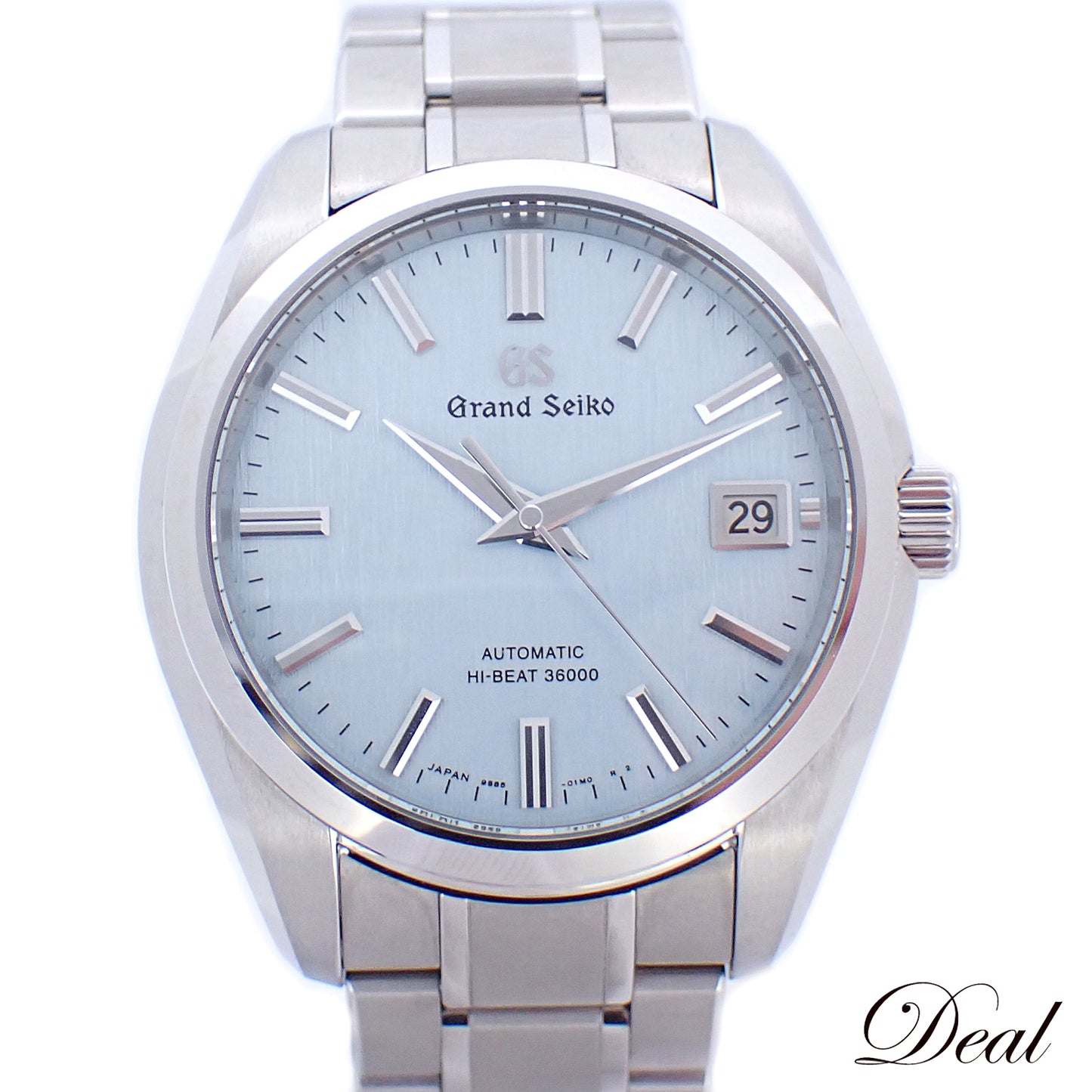 SEIKO セイコー グランドセイコー ヘリテージコレクション メカニカルハイビート 36000 SBGH349 9S85-02E0 アイスブルー 氷瀑 メンズ 腕時計