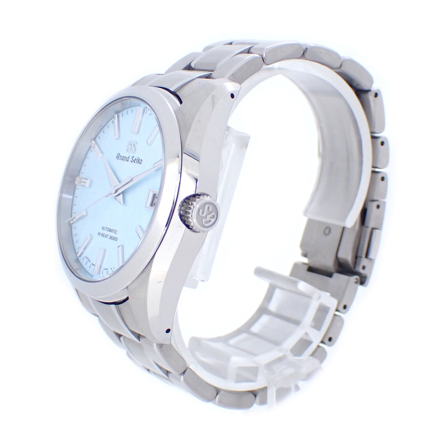 SEIKO セイコー グランドセイコー ヘリテージコレクション メカニカルハイビート 36000 SBGH349 9S85-02E0 アイスブルー 氷瀑 メンズ 腕時計