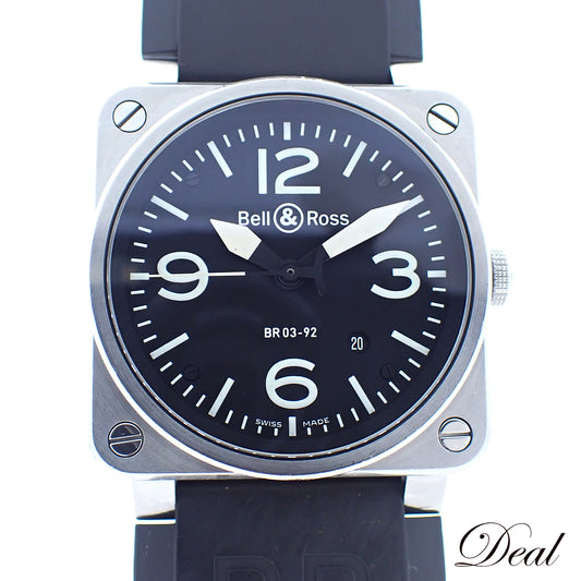 Bell＆Ross ベル＆ロス BR 03-92 アヴィエイション BR03-92S メンズ 腕時計