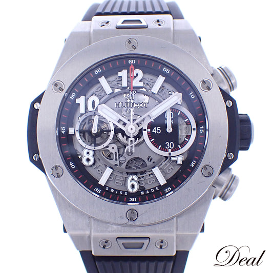 HUBLOT ウブロ ビッグバン ウニコ チタニウム 411.NX.1170.RX メンズ 腕時計