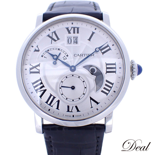 Cartier カルティエ ロトンド ドゥ カルティエ グランドデイト レトログラードM W1556368 メンズ 腕時計