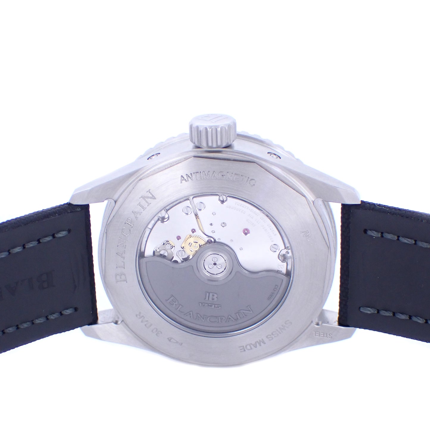 Blancpain ブランパン フィフティファゾムス バチスカーフ コンプリートカレンダー 5054-1110-B52A メテオグレー メンズ 腕時計