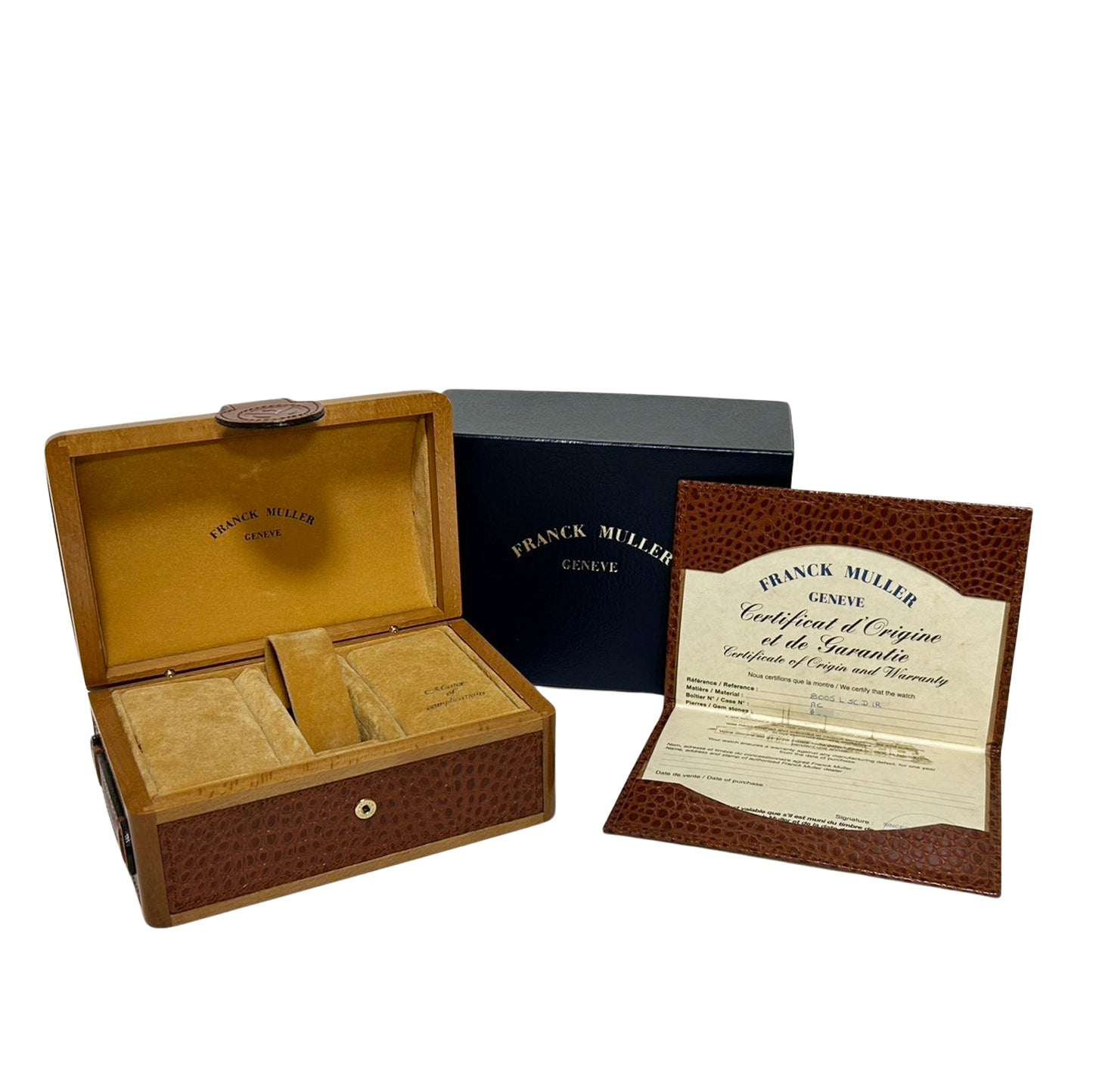 ダイヤ FRANCK MULLER フランクミュラー コンキスタドール 8005LD1R レディース 腕時計