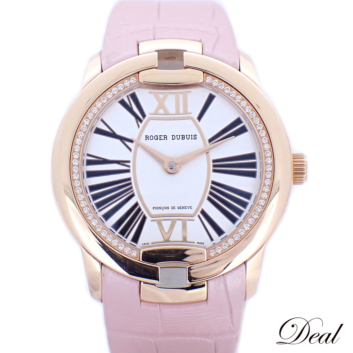K18PG ROGER DUBUIS ロジェデュブイ ベルベット シークレットハート DBVE0033 レディース 腕時計