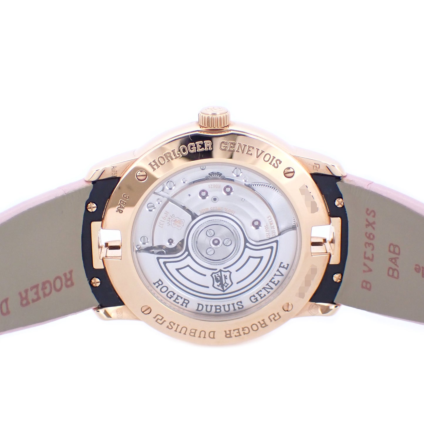 K18PG ROGER DUBUIS ロジェデュブイ ベルベット シークレットハート DBVE0033 レディース 腕時計