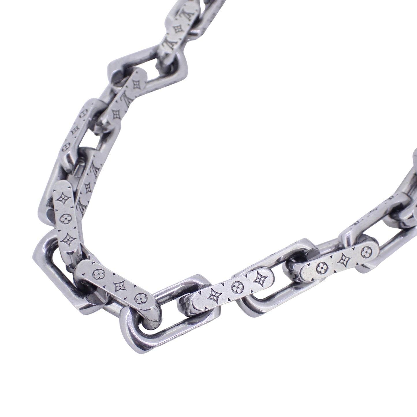 LOUIS VUITTON ルイ・ヴィトン コリエ チェーン モノグラム M00307 シルバー メンズ ネックレス
LV