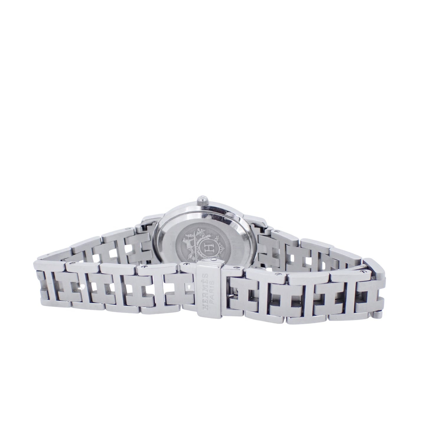 HERMES エルメス クリッパー オーバル CO1.210 レディース 腕時計