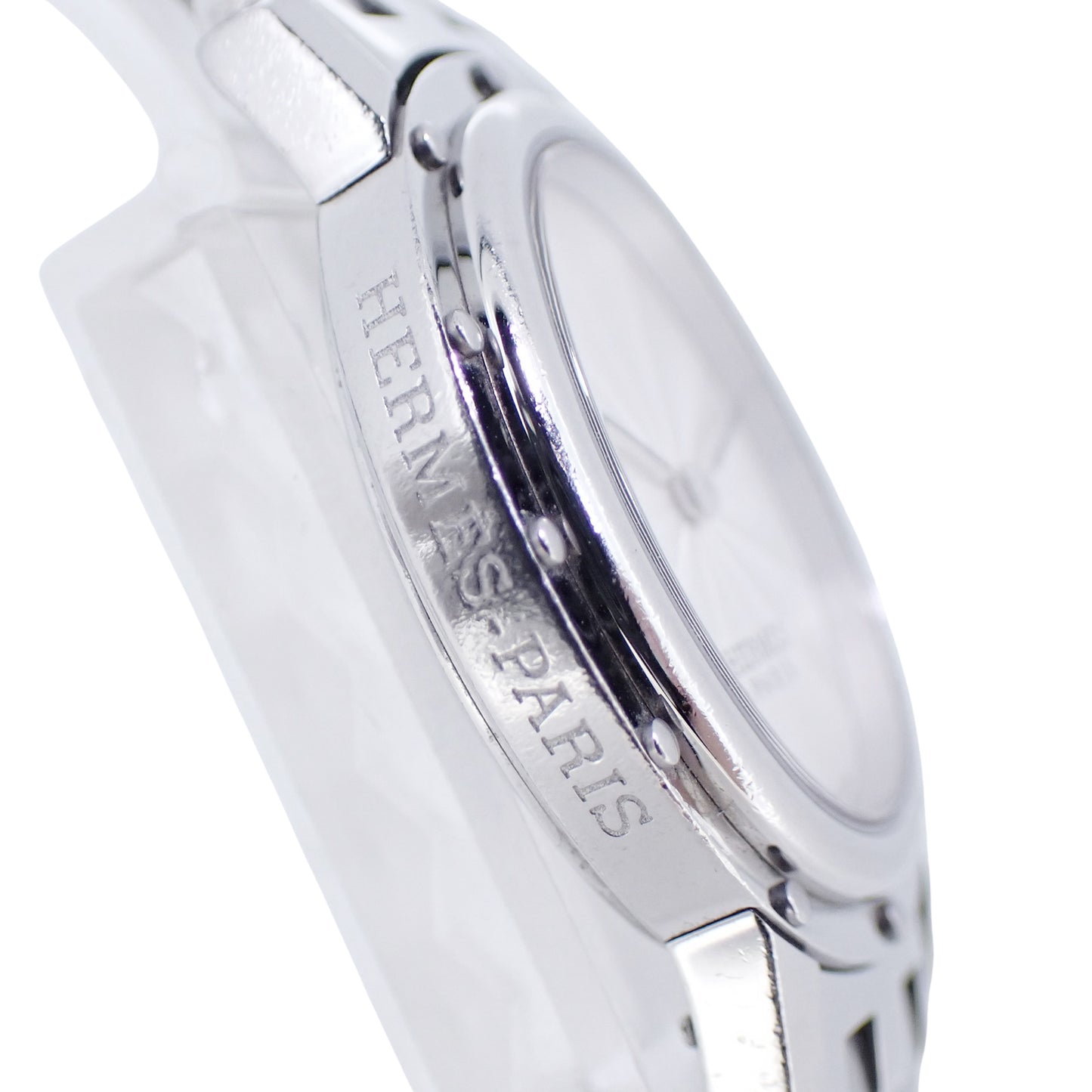 HERMES エルメス クリッパー オーバル CO1.210 レディース 腕時計