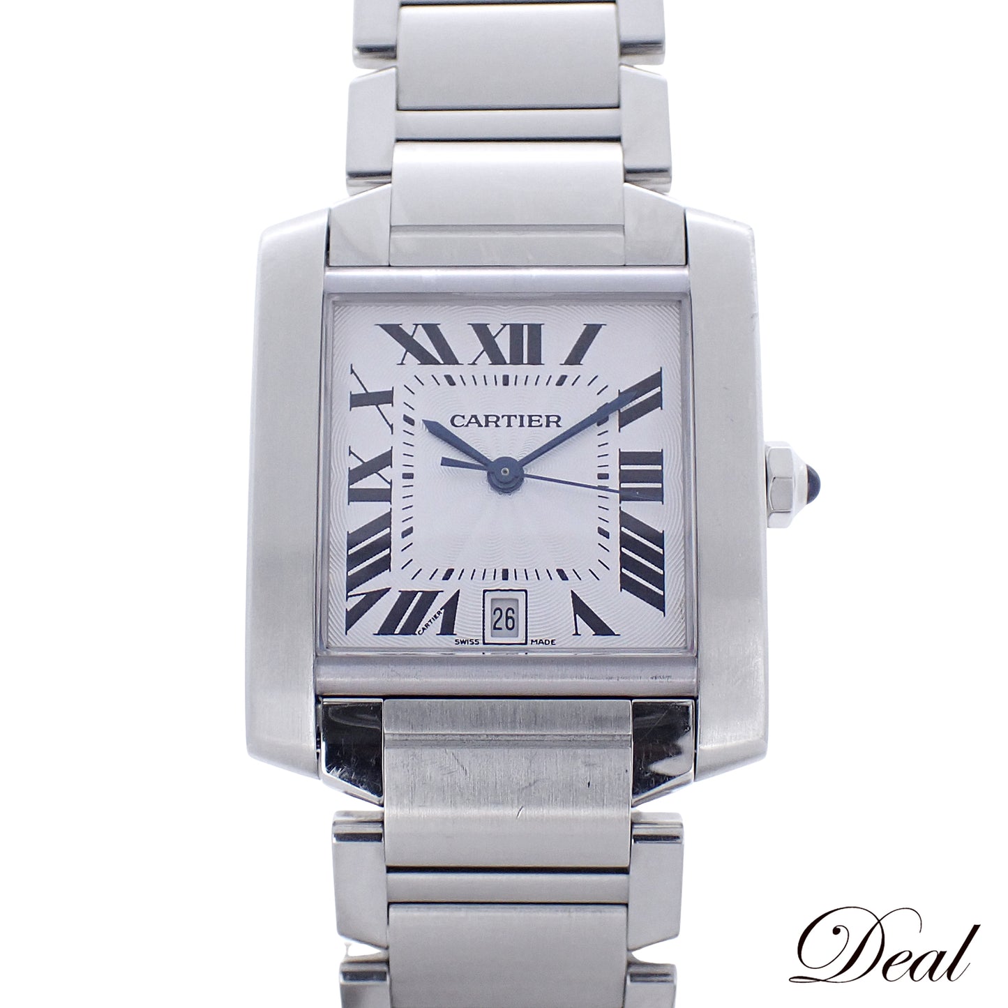 Cartier カルティエ タンクフランセーズLM W51002Q3 メンズ 腕時計