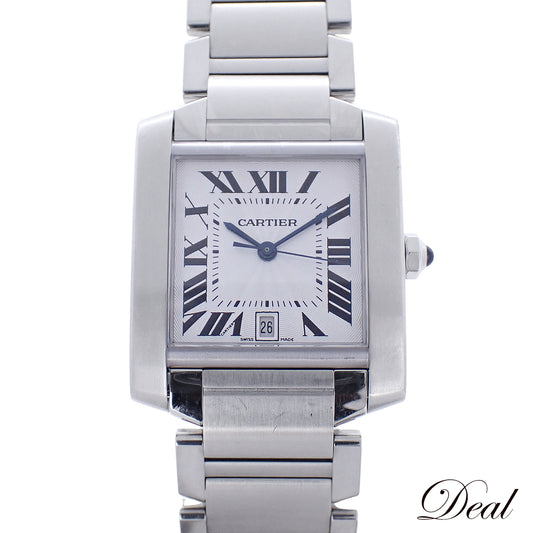 Cartier カルティエ タンクフランセーズLM W51002Q3 メンズ 腕時計