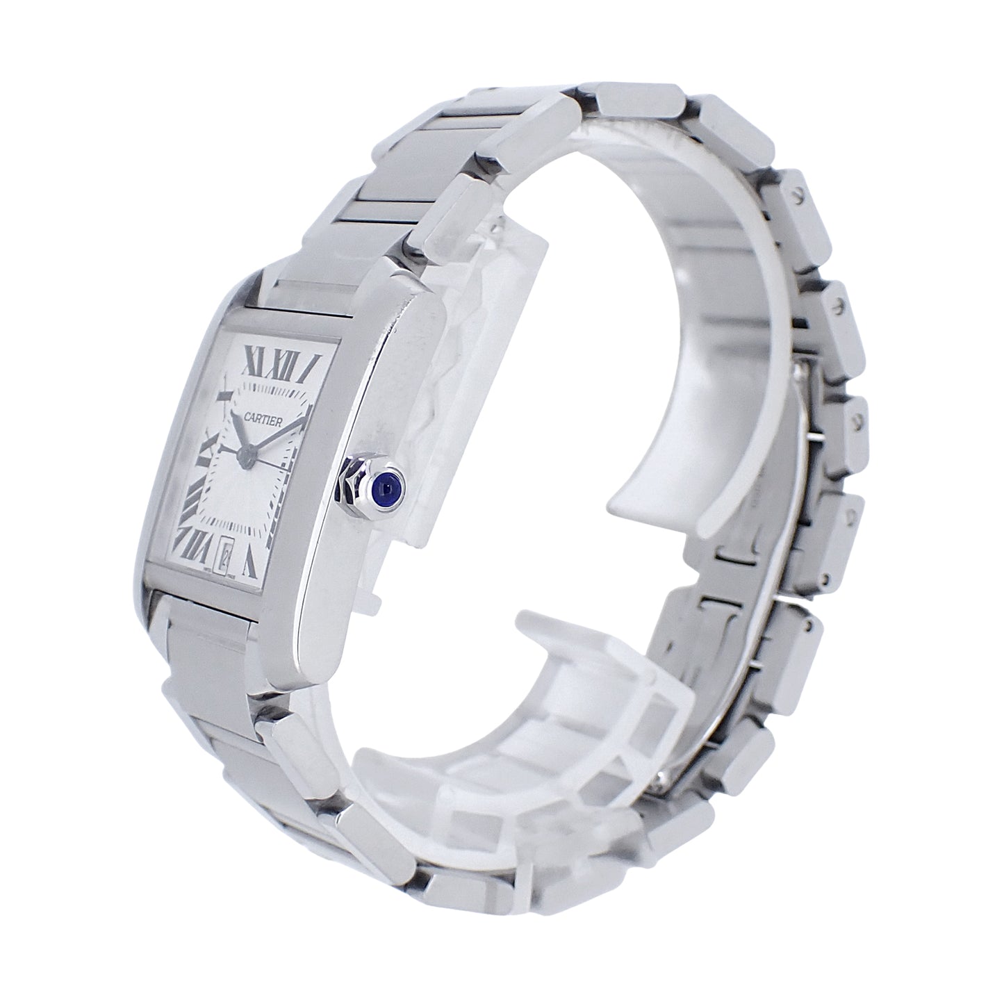 Cartier カルティエ タンクフランセーズLM W51002Q3 メンズ 腕時計