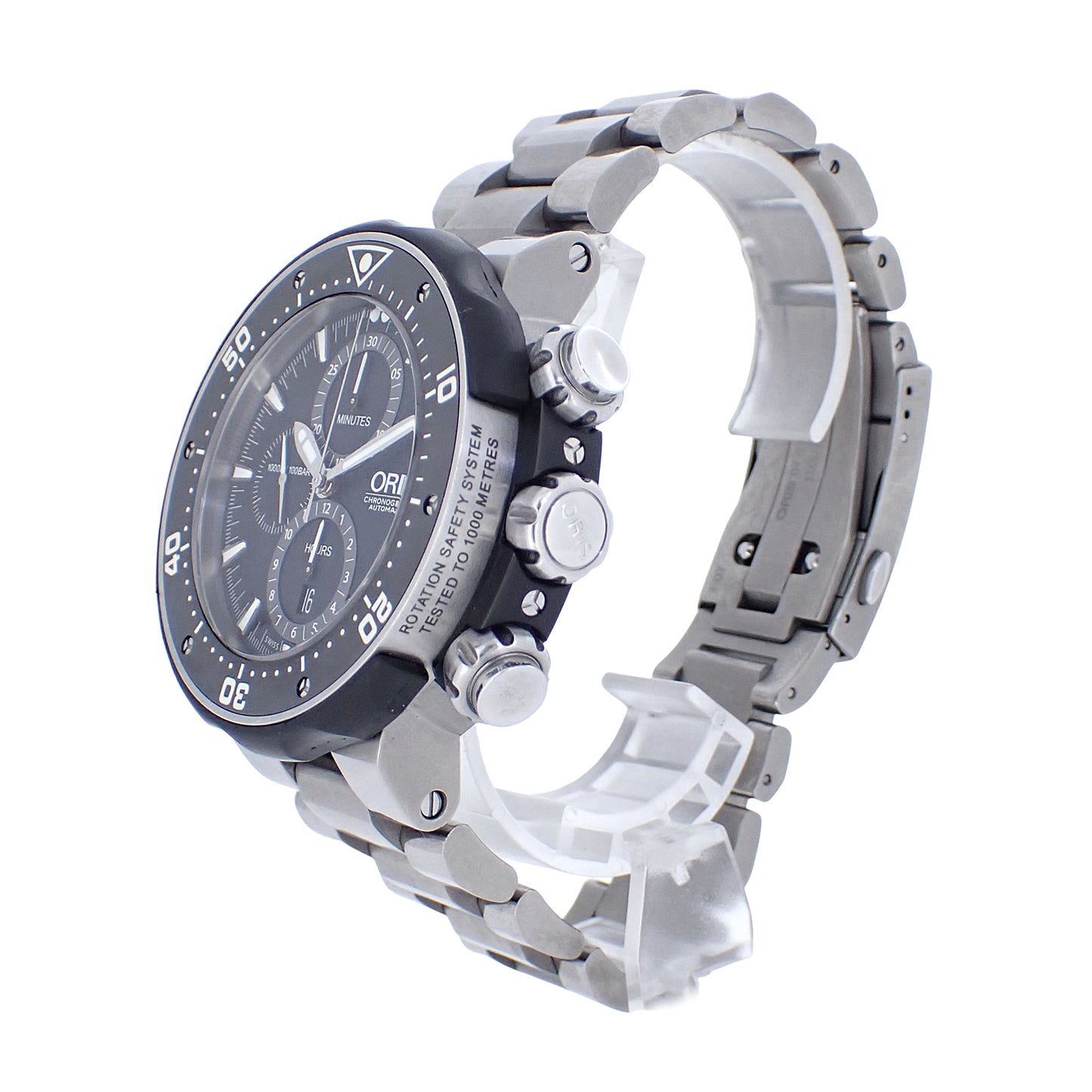 ORIS オリス プロダイバー クロノグラフ 01 774 7683 7154-Set メンズ 腕時計