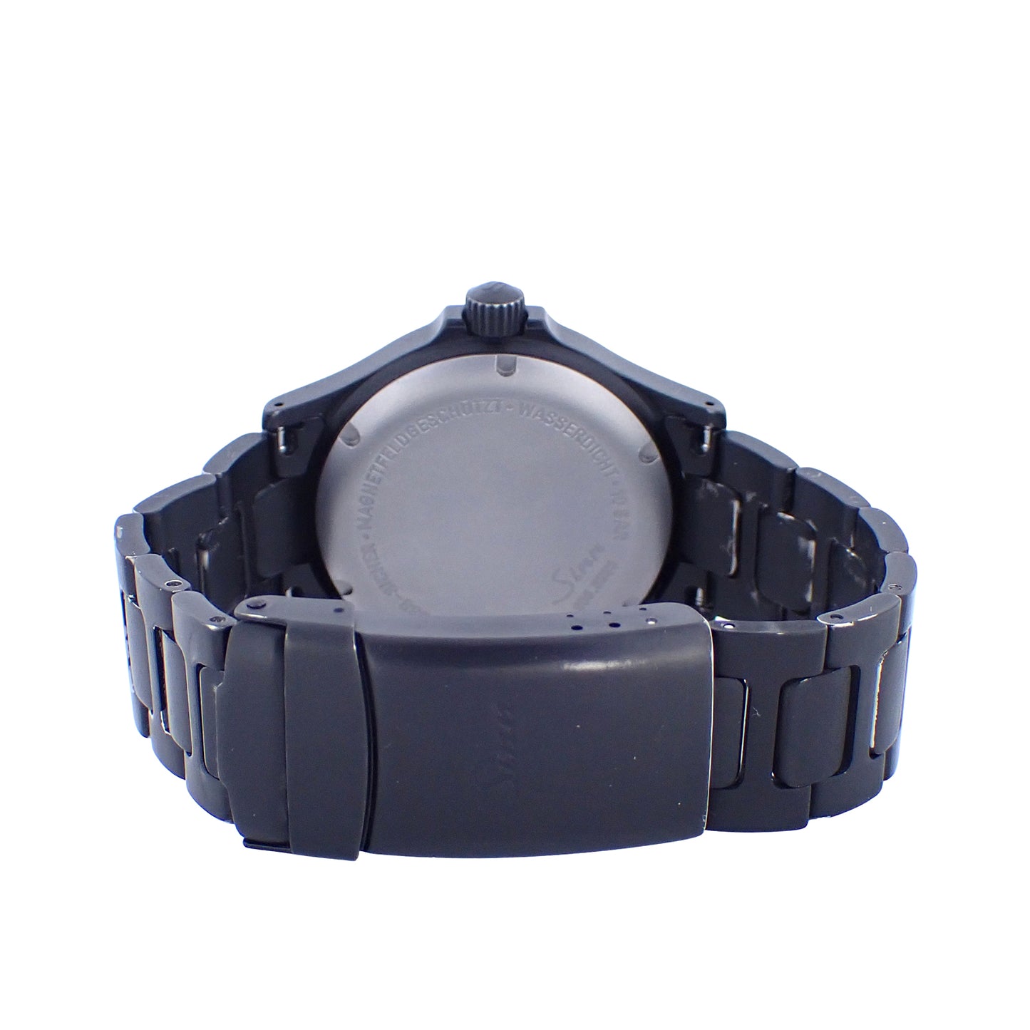 丸井限定 Sinn ジン ビックロゴ オールブラック 656.S.M メンズ 腕時計