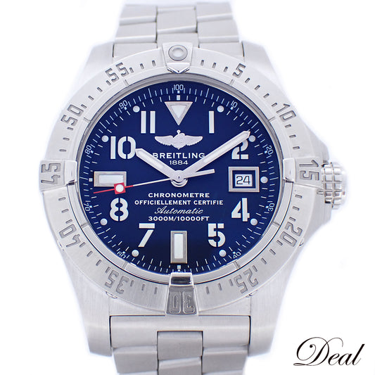 BREITLING ブライトリング アベンジャー シーウルフ A17330/A177B06RRC ネイビー メンズ 腕時計